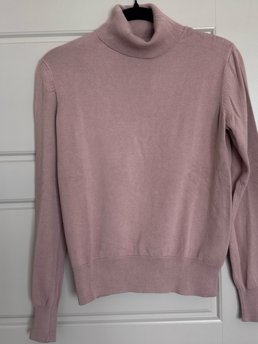 H&M Blush Pink Turtleneck Sweater